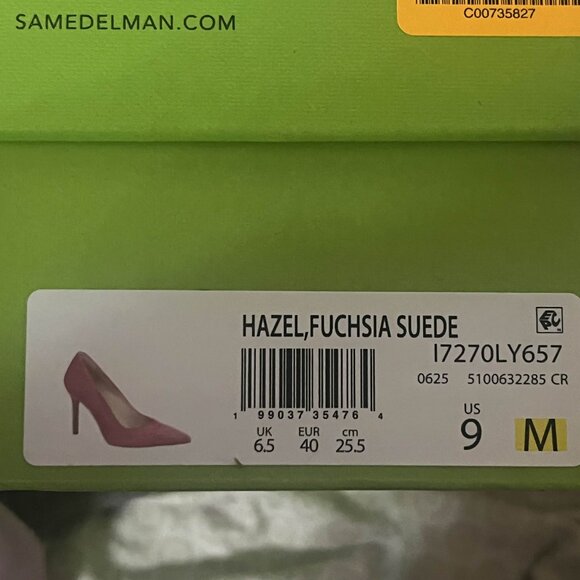 Sam Edelman • Hazel Suede Pointed Toe Stilettos • Women’s 9 • NIB - Picture 12 of 12